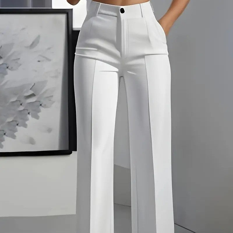 Pantalon Droit Fluide Élégant