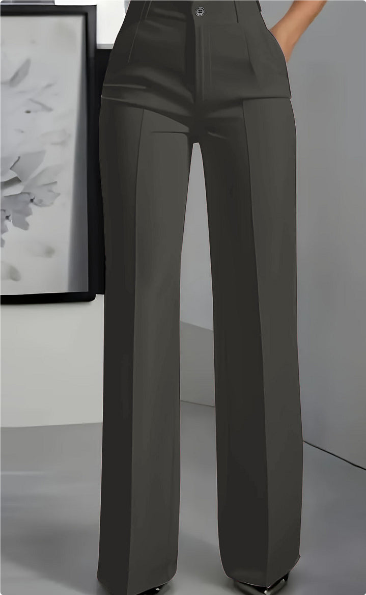 Pantalon Droit Fluide Élégant