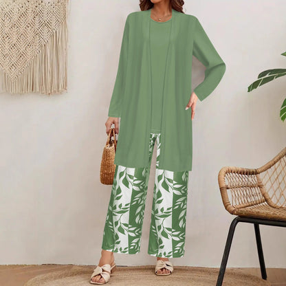 Ensemble Fleuri Long Élégant