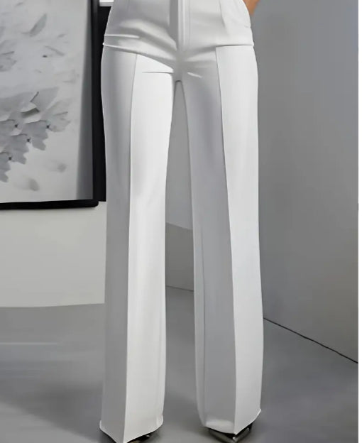 Pantalon Droit Fluide Élégant