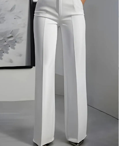 Pantalon Droit Fluide Élégant