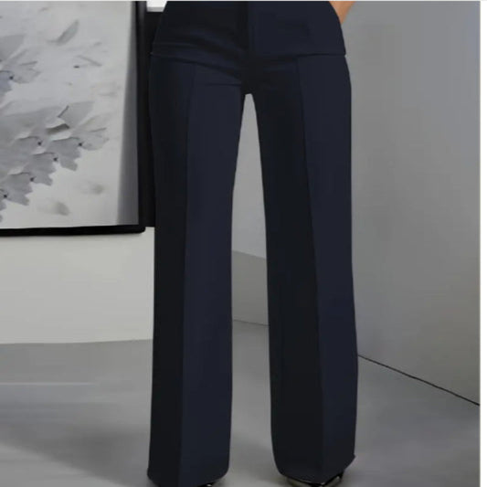 Pantalon Droit Fluide Élégant
