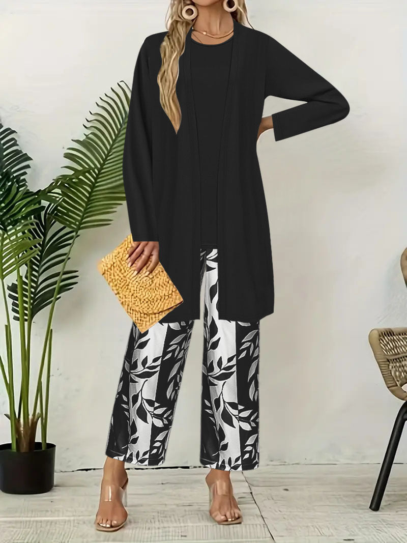 Ensemble Fleuri Long Élégant