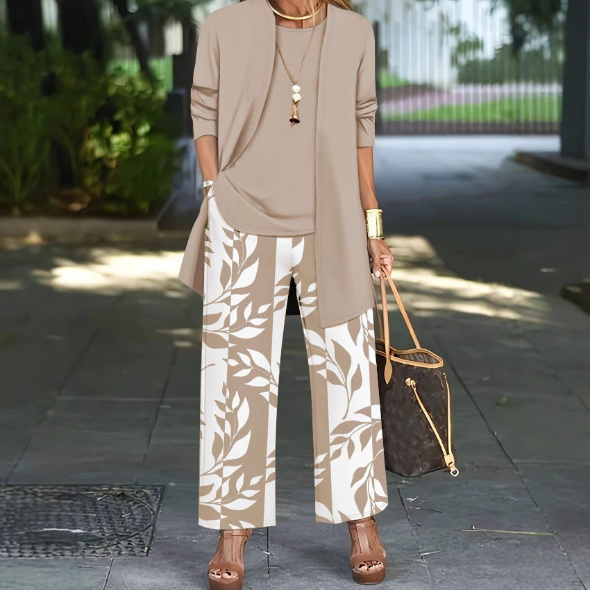 Ensemble Fleuri Long Élégant