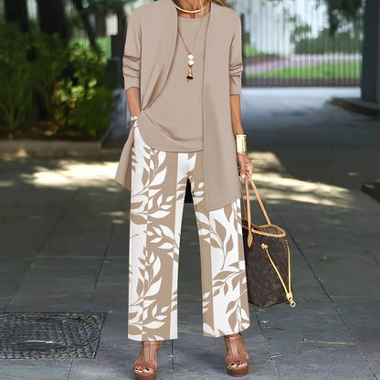 Ensemble Fleuri Long Élégant