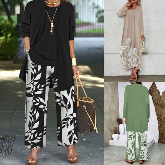 Ensemble Fleuri Long Élégant