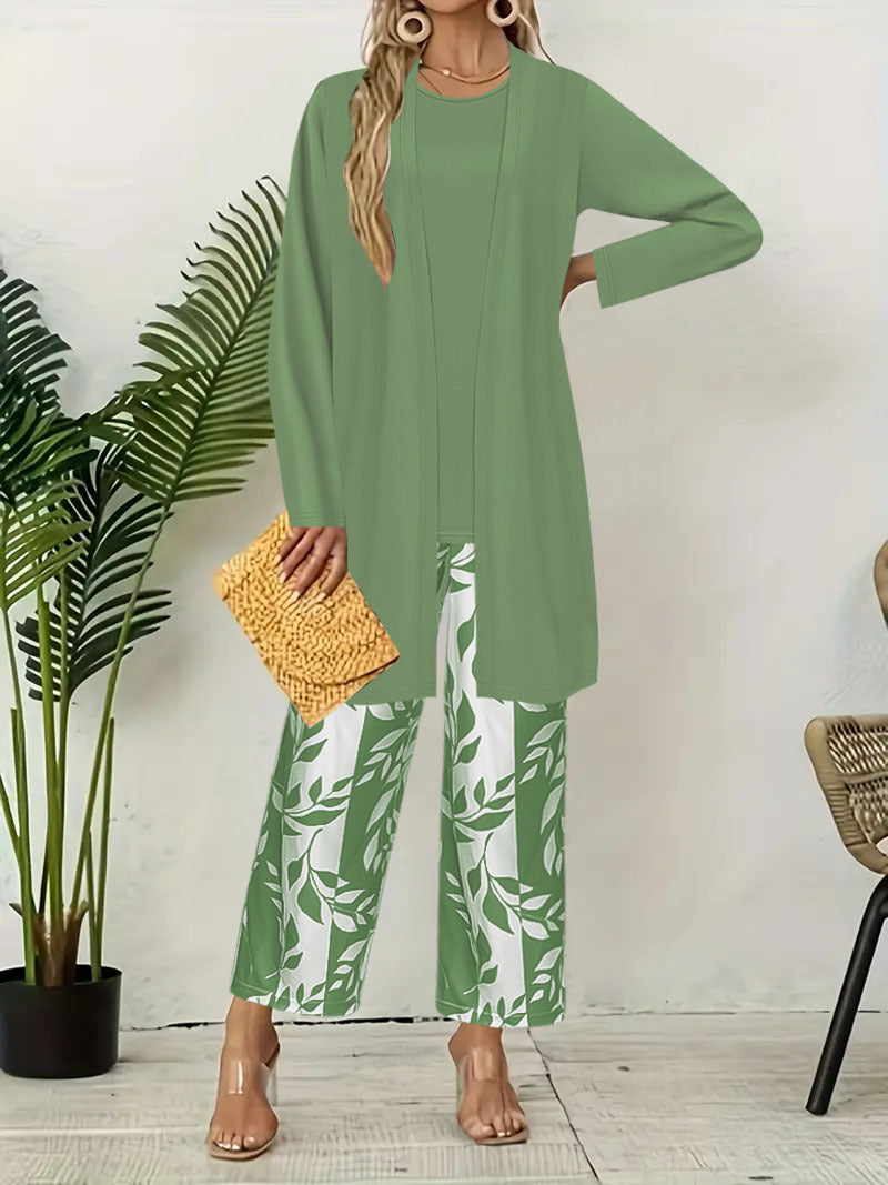 Ensemble Fleuri Long Élégant